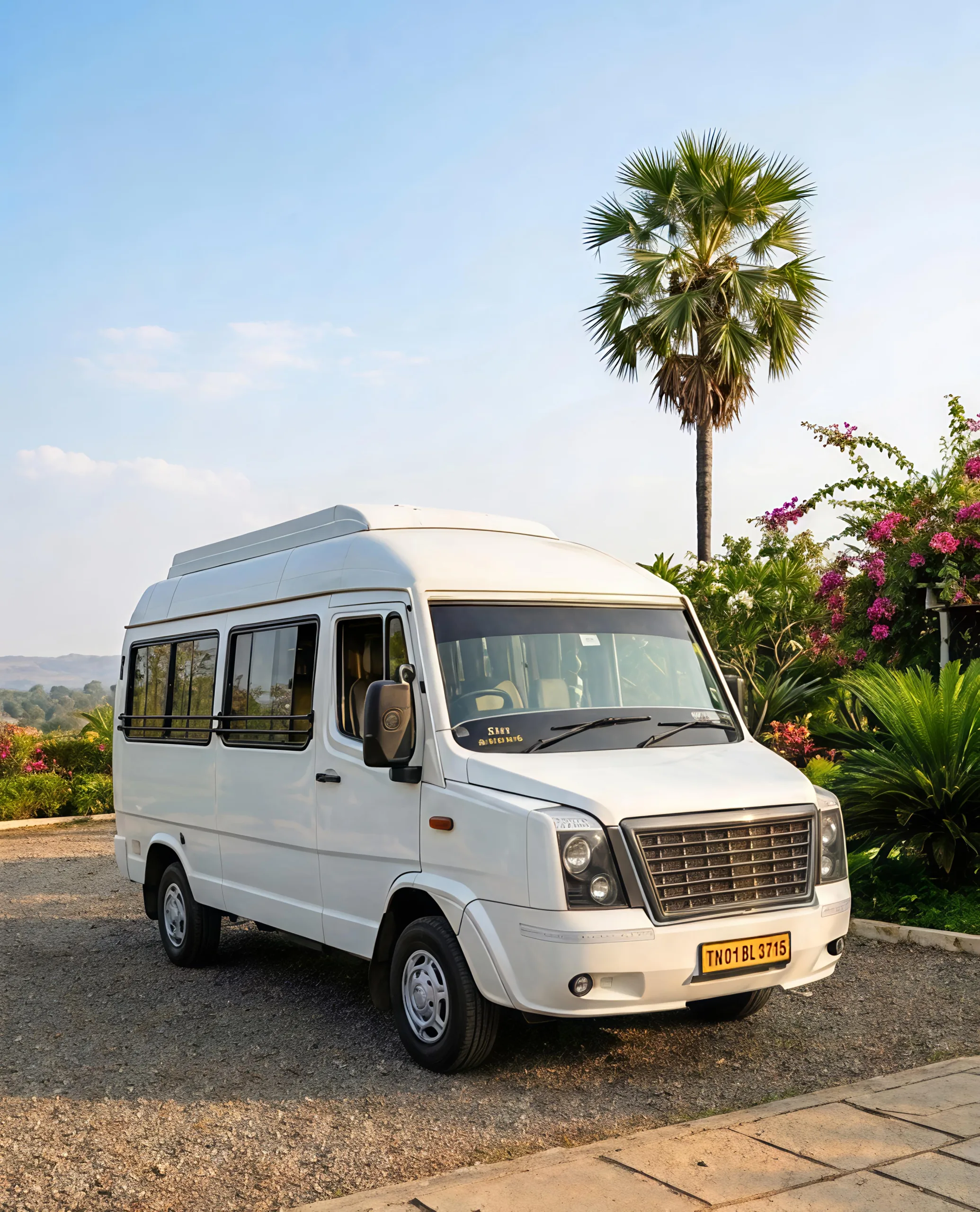Tempo traveller rental and Mini Bus rental